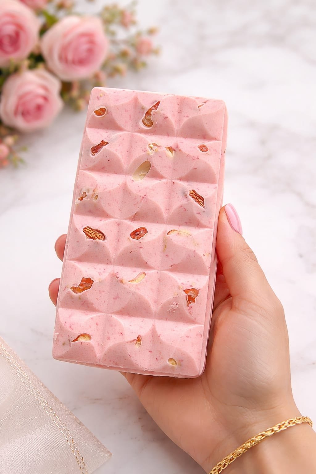 Strawberry flavor with Nuts